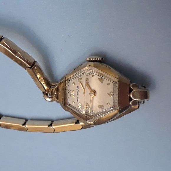 Vintage 1940s Wittnauer 10k Gold Filled Mechanical Ladies Wrist Watch main image 5